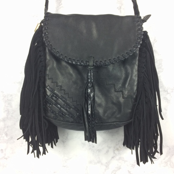 🌈 SOLD 🌈 JIMMY CHOO fringe leather snake bag - Picture 2 of 8